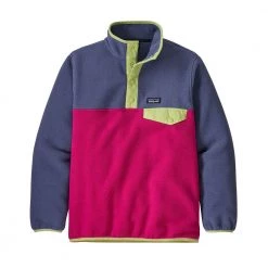 Patagonia Girls' Lightweight Synchilla Snap-T Fleece Pullover