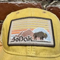 Granite Sports SoDak Clothing Retro Bison Hat Hats