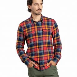 Toad & Co. Men’s Indigo Flannel Long Sleeve Shirt