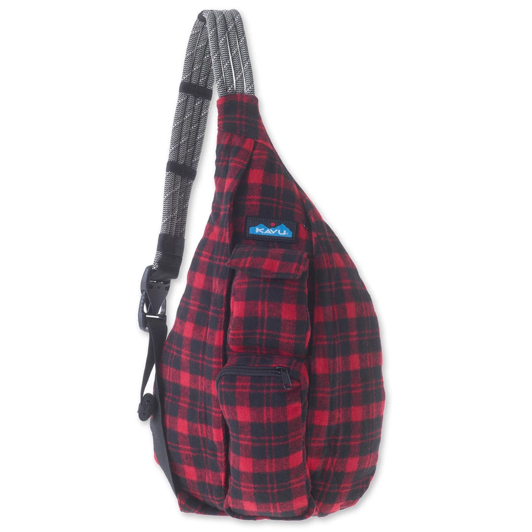 Kavu Plaid Rope Bag 4 Kavu Plaid Rope Bag