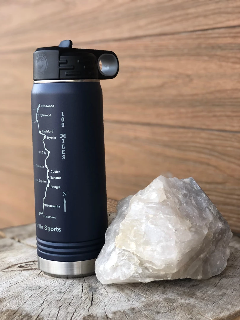 Granite Sports Mickelson Trail Vacuum Insulated Stainless Steel Water Bottle 20OZ (.6L) Gear & More 3 Granite Sports Mickelson Trail Vacuum Insulated Stainless Steel Water Bottle 20OZ (.6L) Gear & More