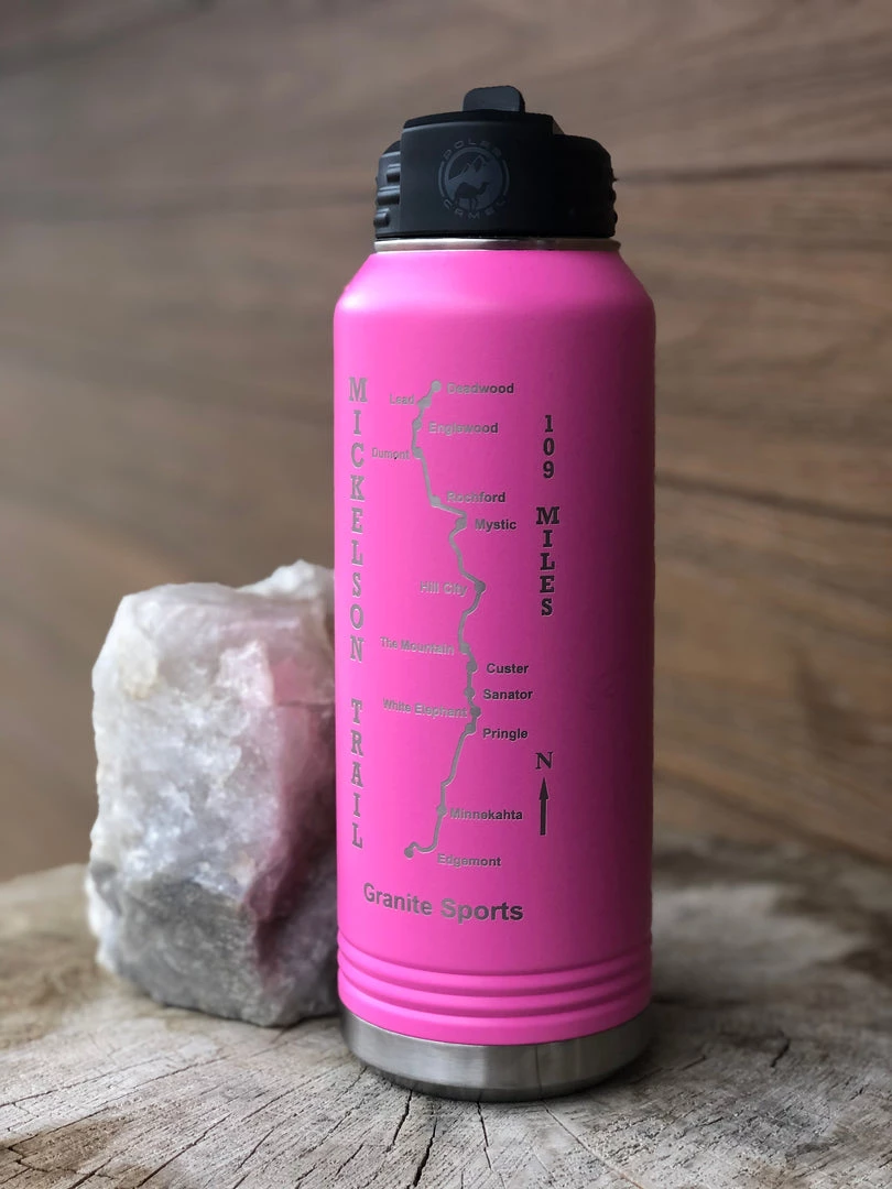Granite Sports Mickelson Trail Vacuum Insulated Stainless Steel Water Bottle 32OZ Gear & More 5 Granite Sports Mickelson Trail Vacuum Insulated Stainless Steel Water Bottle 32OZ Gear & More