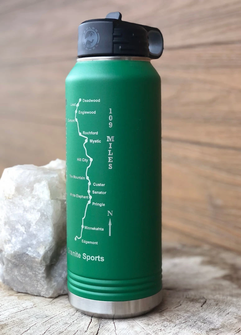 Granite Sports Mickelson Trail Vacuum Insulated Stainless Steel Water Bottle 32OZ Gear & More 3 Granite Sports Mickelson Trail Vacuum Insulated Stainless Steel Water Bottle 32OZ Gear & More