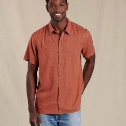 Toad & Co. Men's Taj Hemp Short Sleeve Shirt