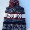 SoDak Clothing 1889 Dot Pom Beanie