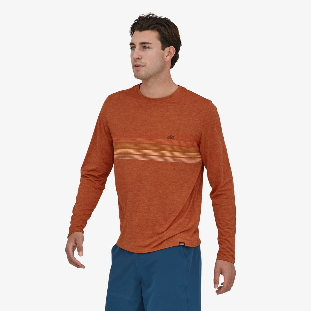 Patagonia Men's Long-Sleeved Capilene Cool Daily Graphic Shirt 4 Patagonia Men's Long-Sleeved Capilene Cool Daily Graphic Shirt