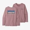 Patagonia Girls' Long Sleeved Graphic Organic T-Shirt