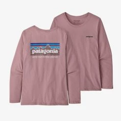 Patagonia Girls' Long Sleeved Graphic Organic T-Shirt